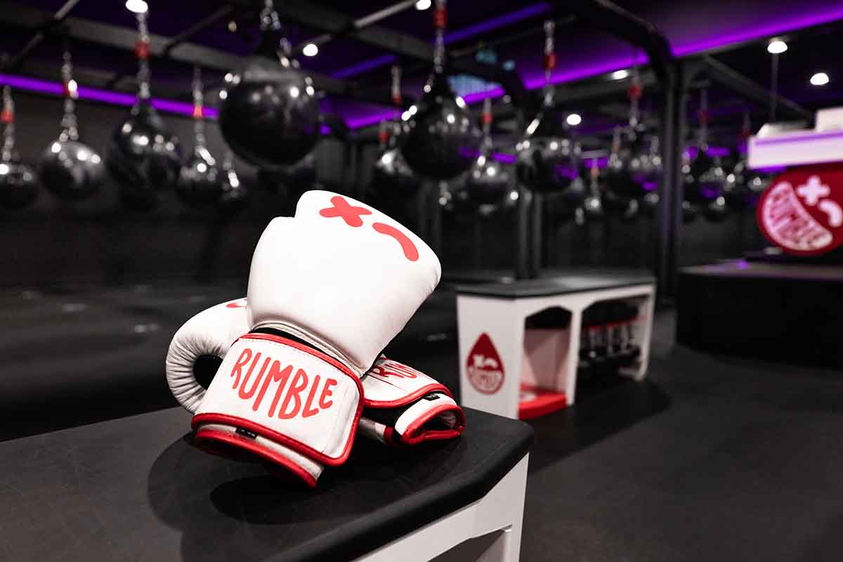 Rumble boxing gloves